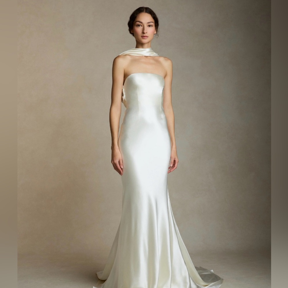 Danielle Frankel River Dress, silk strapless